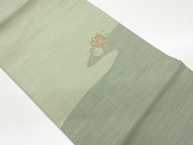JAPANESE NAGOYA OBI / WOVEN SPOOL